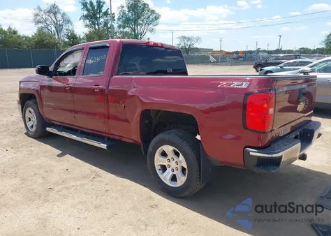 2015 Chevrolet Silverado 1500 2Lt из США, поврежденный, VIN 1GCVKREC0FZ161993